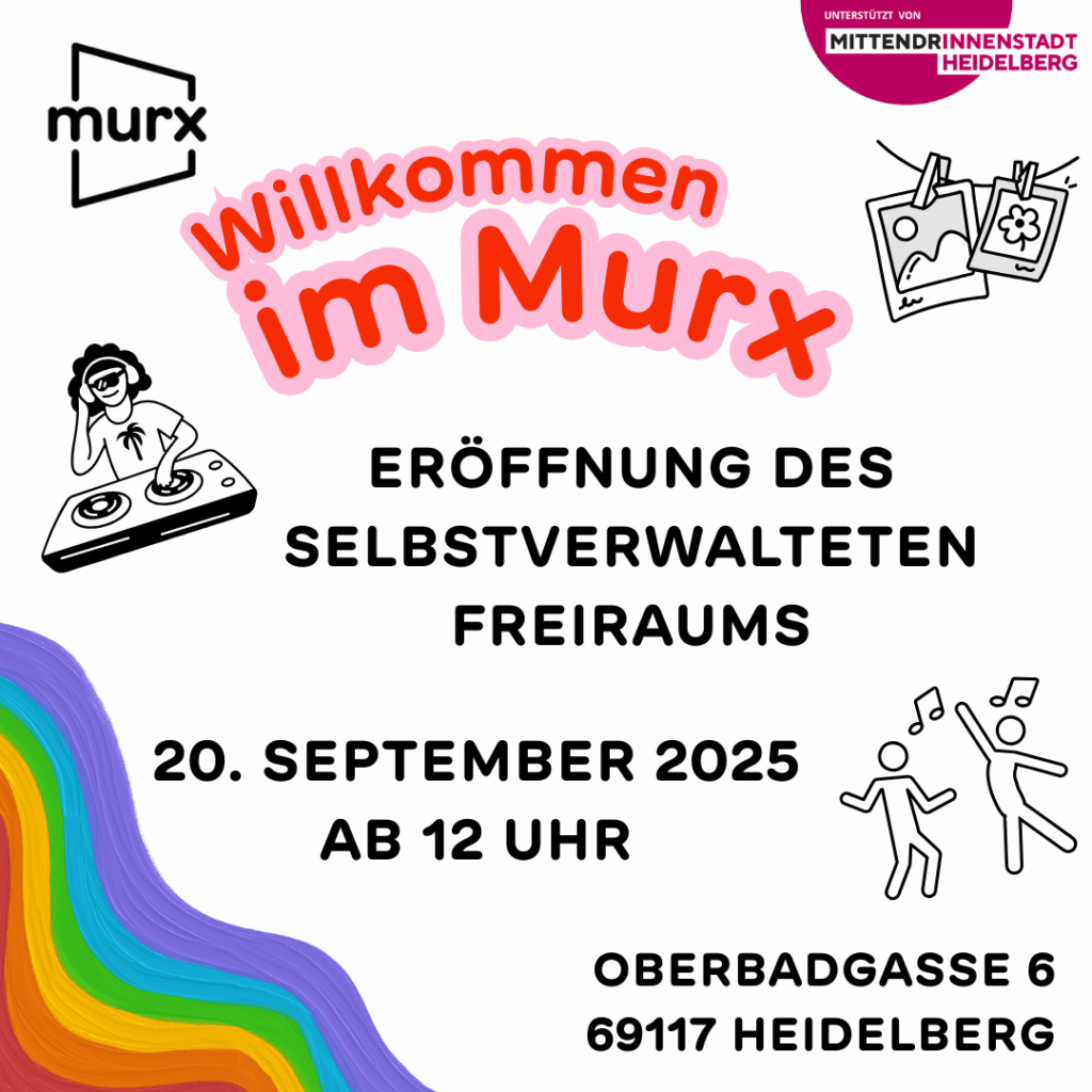 Eröffnung Murx - Informationen siehe Text