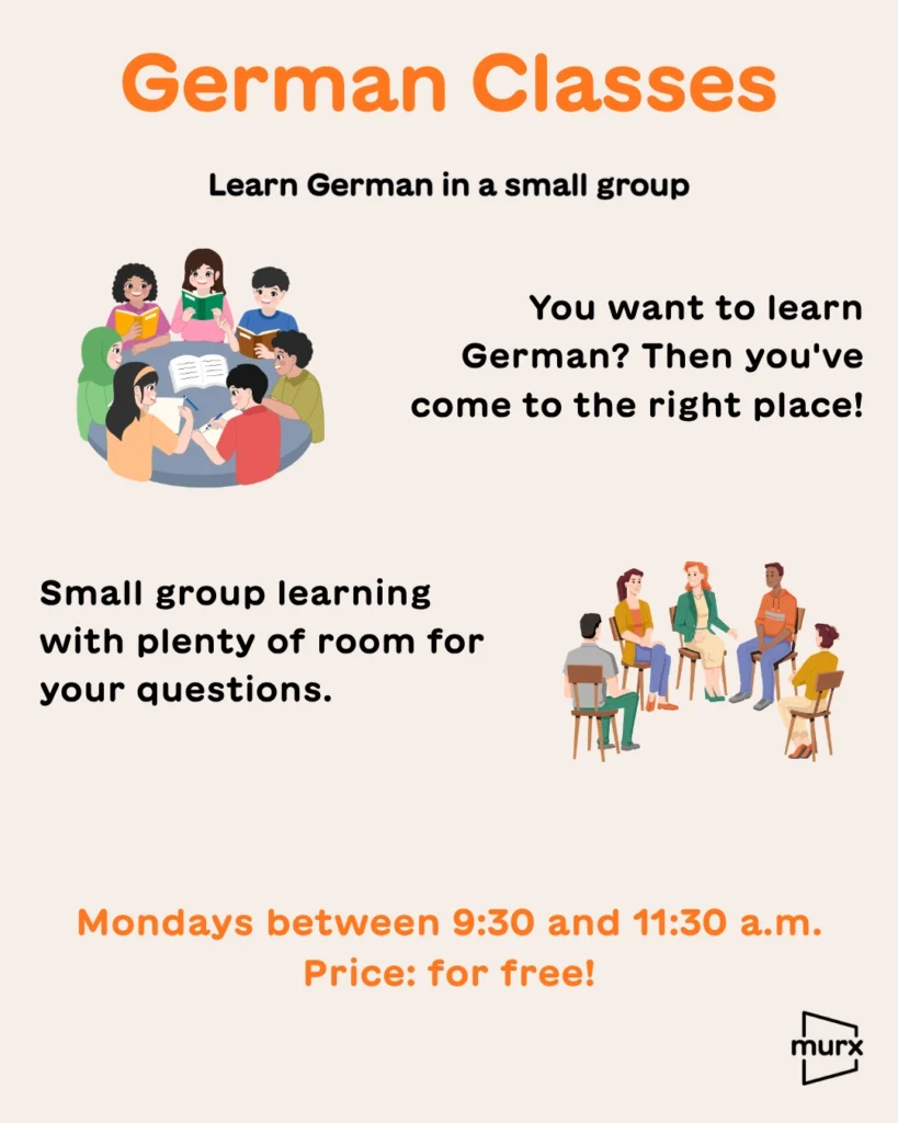 German Classes/Deutschkurs – MURX, 23.08.2026
