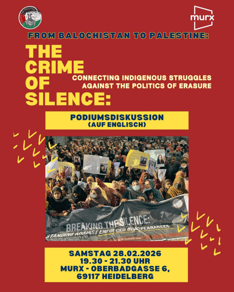 Podiumsdiskussion – The Crime of Silence