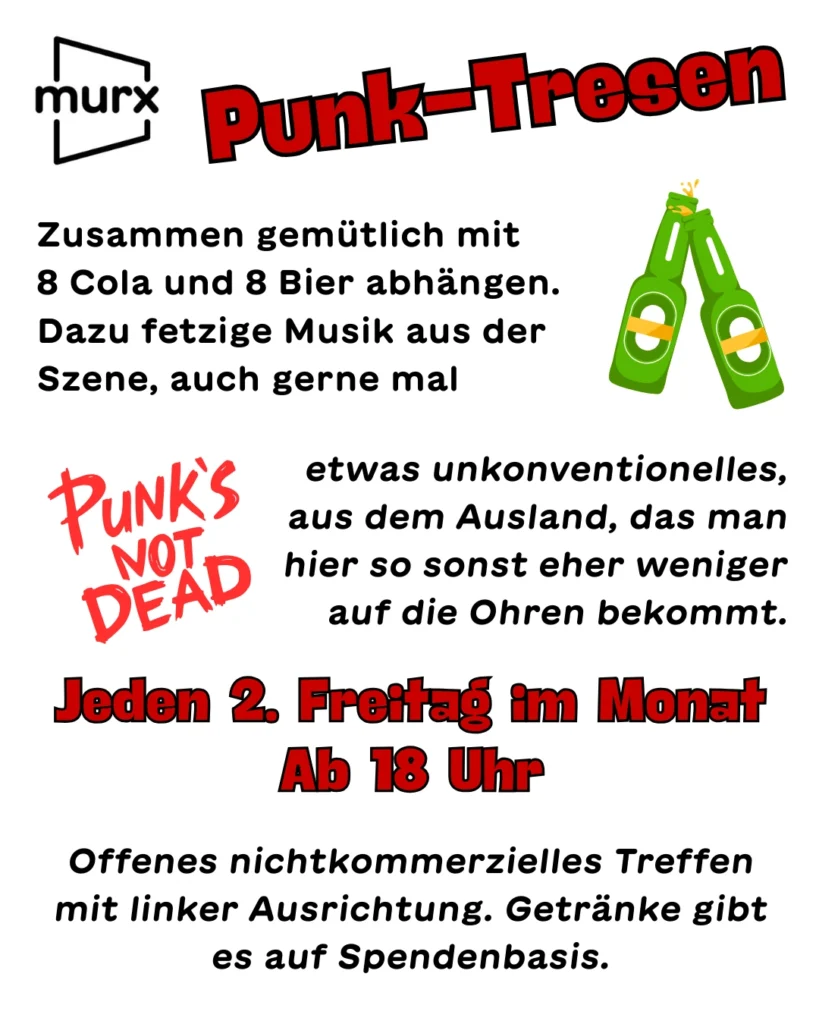 Punk-Tresen – MURX, 11.09.2026