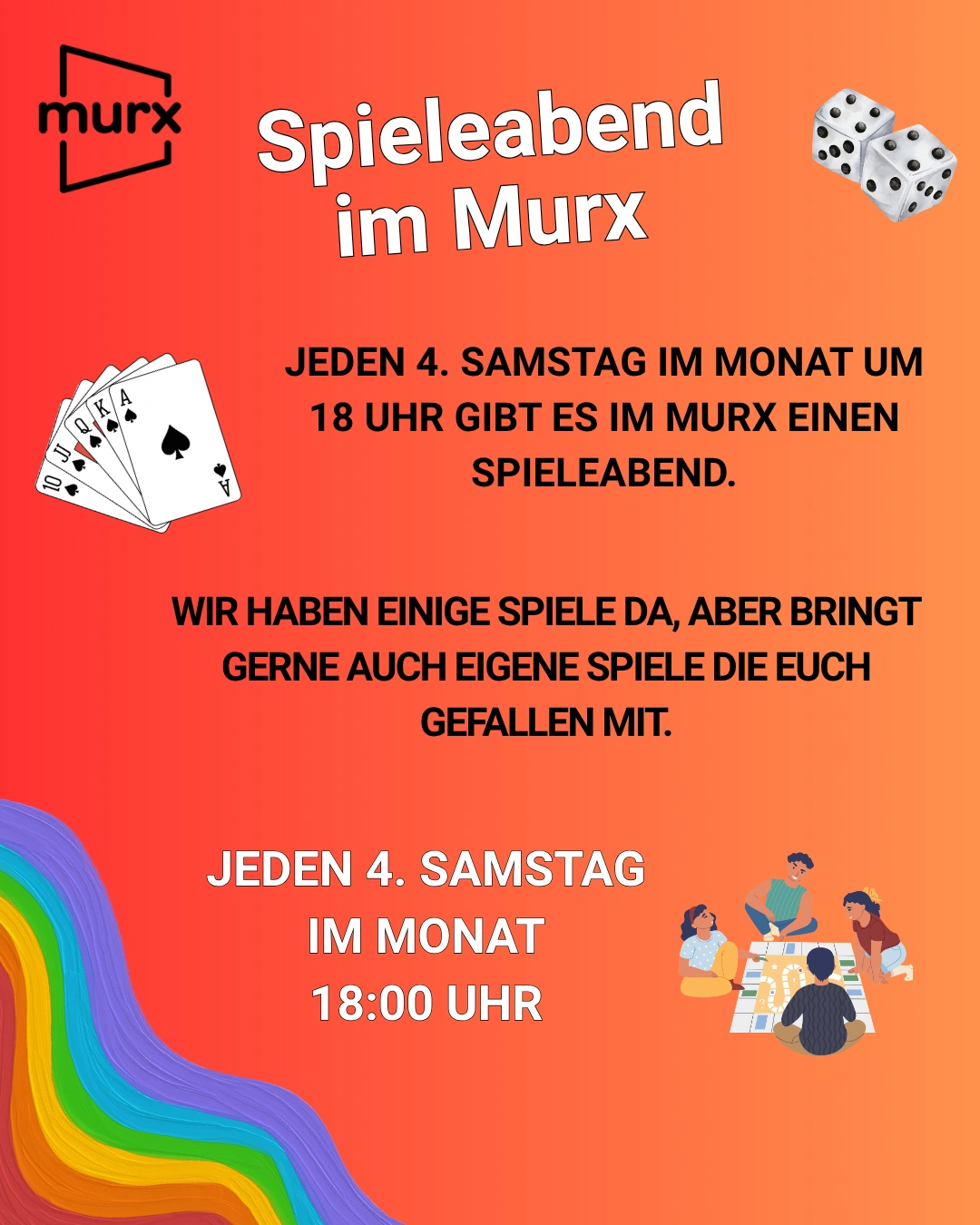 Spieleabend im Murx – MURX, 22.08.2026