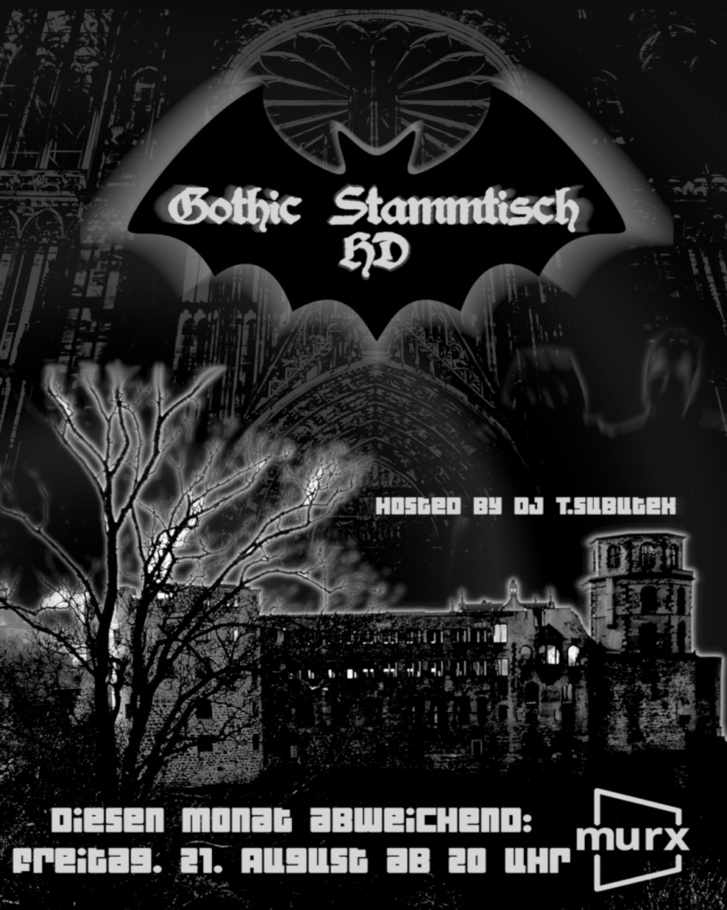 Gothic Stammtisch – MURX, 21.08.2026